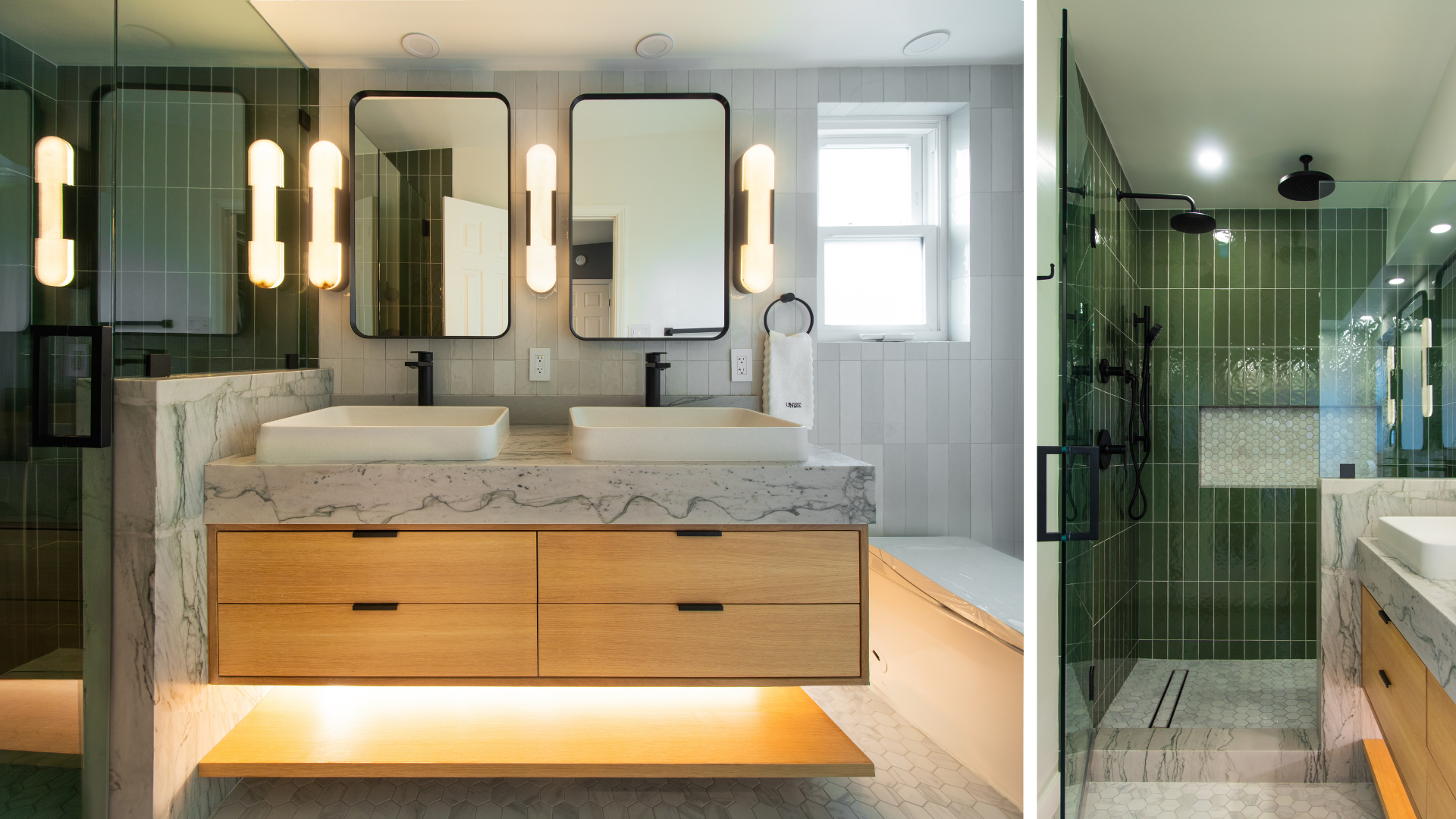 Primary bathroom remodel in San Diego